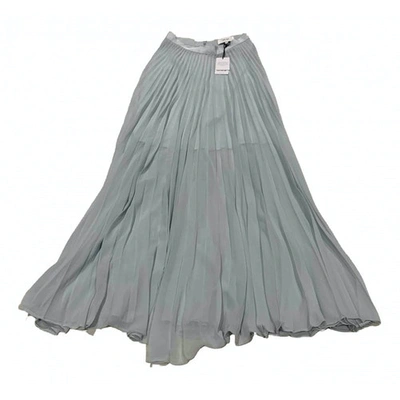 Pre-owned Reiss Maxi Skirt In Blue