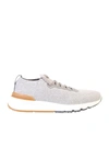 BRUNELLO CUCINELLI KNITTED SNEAKERS,11496506