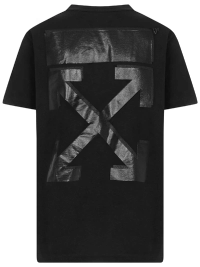 Off-white Arrows Motifs T-shirt In Black
