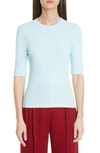 ROSETTA GETTY ELBOW SLEEVE T-SHIRT,13204N5260