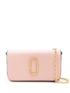 MARC JACOBS SNAPSHOT LEATHER CHAINED WALLET