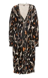 R13 LONG LEOPARD PRINT CARDIGAN,805679