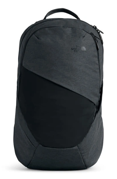 The North Face Kids' Isabella Backpack In Asph Grey Lght Heat/ Tnf Blk