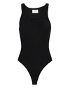 RE/DONE RIBBED TANK BODYSUIT,060058720305
