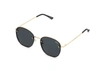 Quay Jezabell Rimless In Gold,smoke
