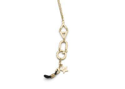 Quay Logo Chain In Gold,gold