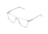 Quay Wired Oversized Blue Light In Tortoise,clear