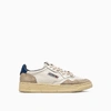 AUTRY 01 LOW SNEAKERS AULMLS25,AULM LS25-LEAT/SUEDE WHT/NAVY
