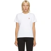 Maison Kitsuné Maison Kitsune Fox Head Crew Neck T Shirt In Wh White
