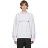 PALM ANGELS GREY 'PALM AIRLINES' SWEATSHIRT