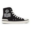 Isabel Marant Benkeen Logo High-top Canvas Trainers In Black