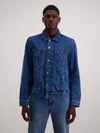Amendi Bill Denim Jacket In Mid Blue