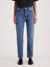 Amendi Molle Classic Jeans In Mid Blue