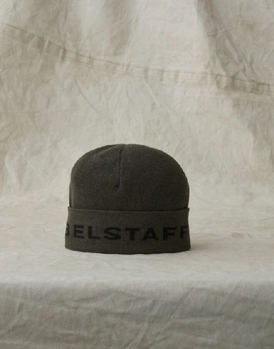 Belstaff Logo Moto Hat In Multicolor