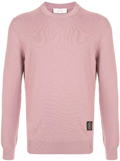 Cerruti 1881 Slim Fit Sweatshirt In Pink