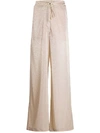 LANVIN LARGE LEG FLUID TROUSERS