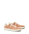 Tory Burch Howell Court Suede Sneaker In Malva/new Ivory