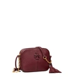 Tory Burch Mcgraw Camera Bag In Claret