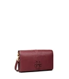 Tory Burch Mcgraw Wallet Crossbody In Claret
