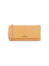 VALENTINO BY MARIO VALENTINO JUNIPER DOLLARO LEATHER CHAIN WALLET,0400012480955