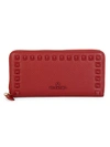 VALENTINO BY MARIO VALENTINO WOMEN'S GRACE DOLLARO LEATHER CONTINENTAL WALLET,0400012480996