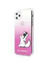 KARL LAGERFELD TRANSPARENT FUN CHOUPETTE GLASS IPHONE 11 PRO MAX CASE,0400013005581