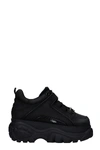 Buffalo Platform Low-top Sneakers In Black