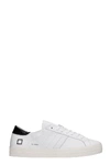 DATE HILL LOW SNEAKERS IN WHITE LEATHER,11497780