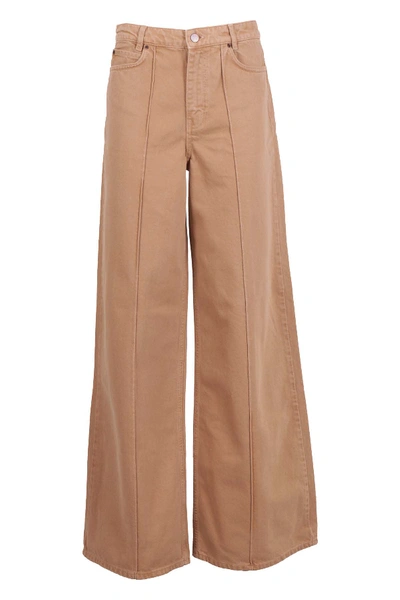 Victoria Victoria Beckham Trousers In Fawnbrown Cammello