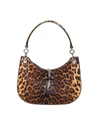 JIMMY CHOO VARENNE S HOBO BAG IN LEOPARD HORSE,11497785