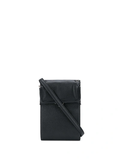 Discord Yohji Yamamoto Clasp Shoulder Wallet In Black