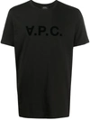 A.P.C. LOGO PRINT T-SHIRT