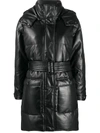 APPARIS FAUX LEATHER PADDED COAT