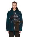 UNDERCOVER PRINTED HOODED JACKET,UCZ4208-1/GRN