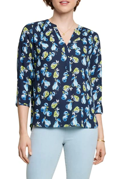 Curves 360 By Nydj Perfect Blouse In Pear Orchard