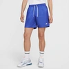 Nike Men's Sportswear Flow Woven Shorts In Blue