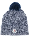 MONCLER BOBBLE BEANIE HAT