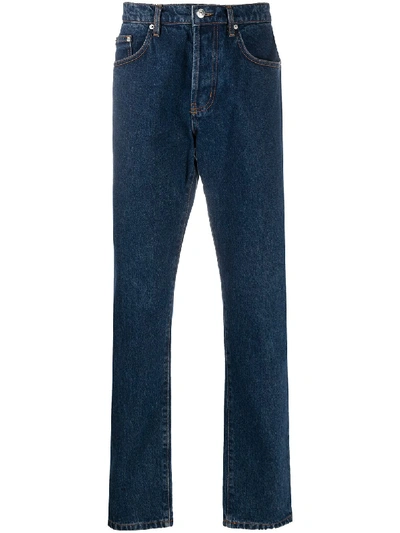 KENZO SLIM FIT STRAIGHT LEG JEANS