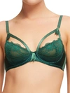 Dita Von Teese Madame X Underwire Bra In Juniper