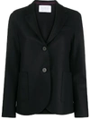 Harris Wharf London Notched-collar Single-breasted Blazer In Black
