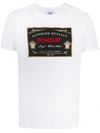 Dondup Embroidered Logo Patch T-shirt In White In White