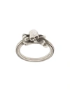 Werkstatt:münchen Symbol Skull Ring In Silver