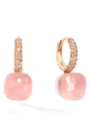 POMELLATO NUDO DROP EARRINGS,POB4010O6000BRCQR