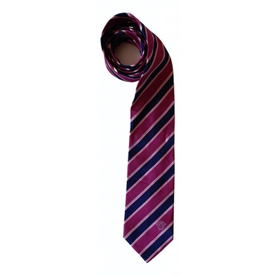 Pre-owned Versace Silk Tie In Multicolour