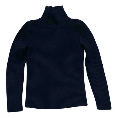 Pre-owned Barena Venezia Navy Wool Knitwear
