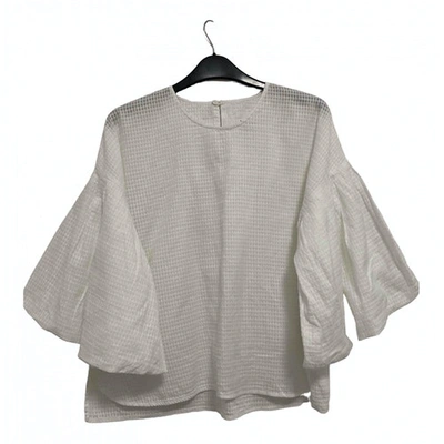 Pre-owned Kowtow White Cotton  Top