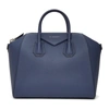 GIVENCHY NAVY MEDIUM ANTIGONA BAG