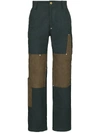 PHIPPS WORKWEAR PATCHWORK TROUSERS