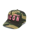 DSQUARED2 TEEN EMBROIDERED-LOGO CAMOUFLAGE CAP