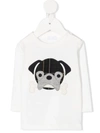 IL GUFO APPLIQUÉ DOG SWEATSHIRT